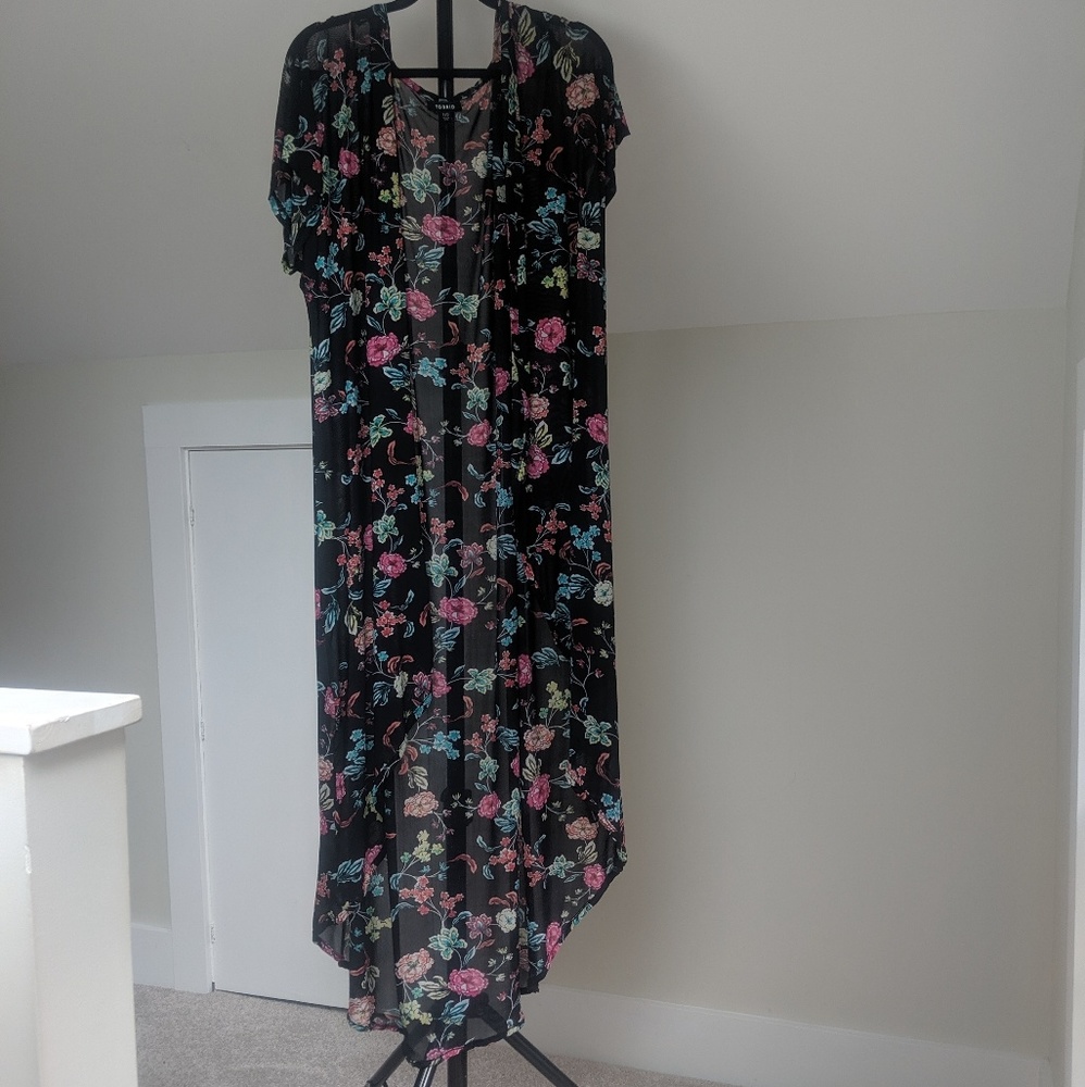 Torrid Floral Duster Kimono